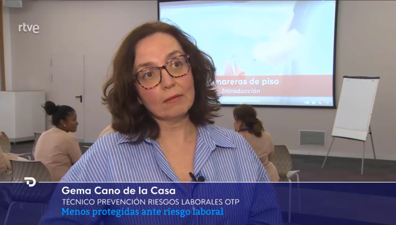 Mejoras en la prevención de riesgos laborales para las camareras de piso, de la mano de Gema Cano de la Casa